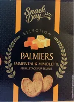 Palmier emmental & mimolette