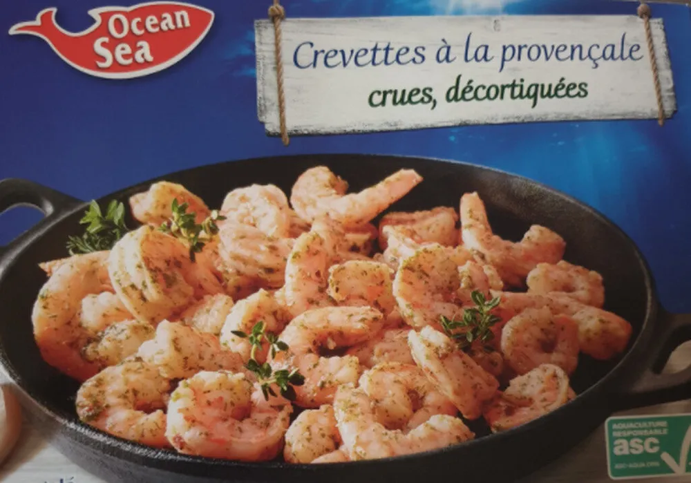 Crevettes d'Equateur assaisonnées  ASC