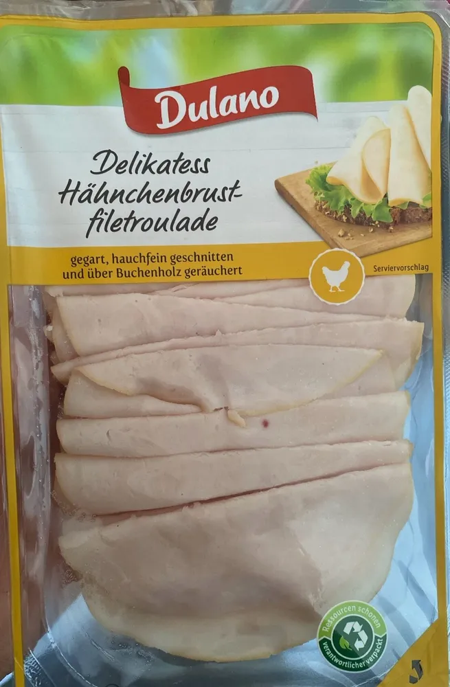 Hähnchenbrustfiletroulade
