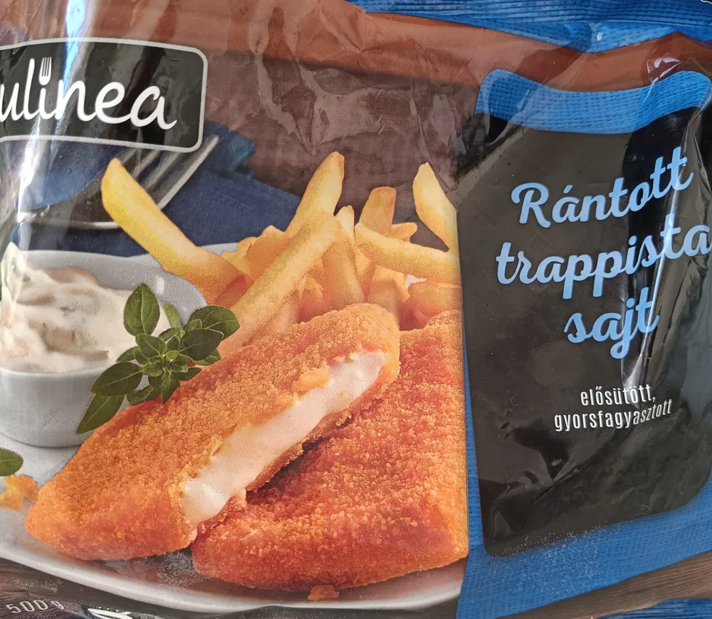 Rántott trappista sajt