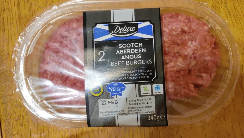 Scotch Aberdeen Angus Beef Burgers