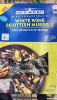 White wine scittish mussels
