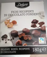 Fichi ricoperti di cioccolato fondente