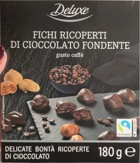 Fichi ricoperti di cioccolato fondente