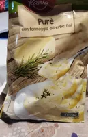 Kania pure con formaggio ed erbe fini