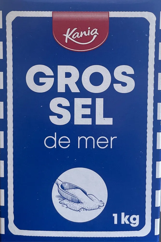 Gros sel de mer