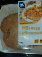 Milanese di pollo con patate