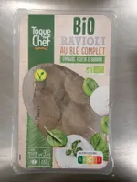 Ravioli bio blé complet épinards ricotta & burrata
