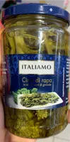 Cime di rapa in olio di semi di girasole