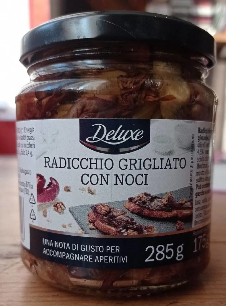 Radicchio grigliato con noci