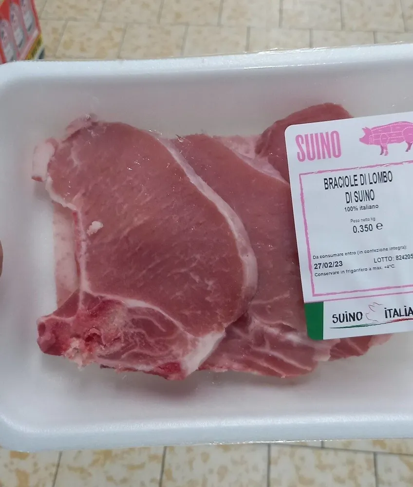 Braciole di lombo suino
