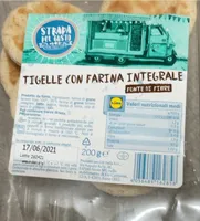 tigelle con farina integrale
