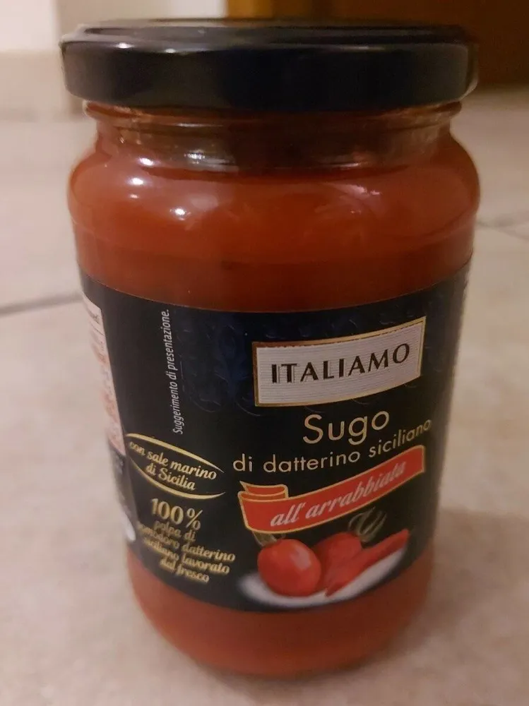 Sugo di pomodoro datterino siciliano