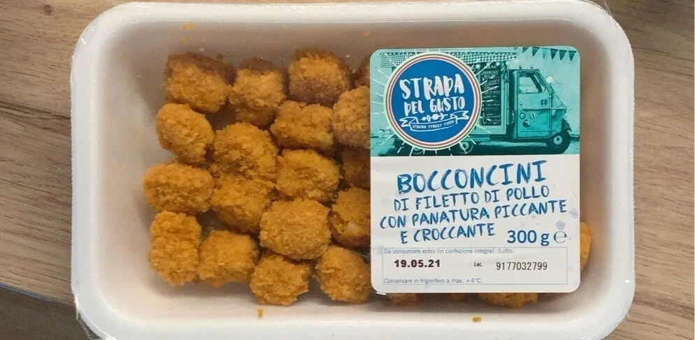 Bocconcini di filetto di pollo