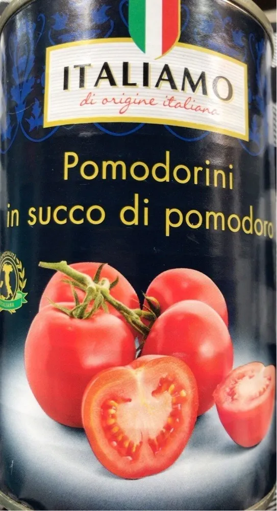 Pomodorini in succo di pomodoro