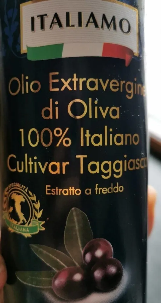 Olio extra vergine di oliva 100%italiano cultivar taggiasca