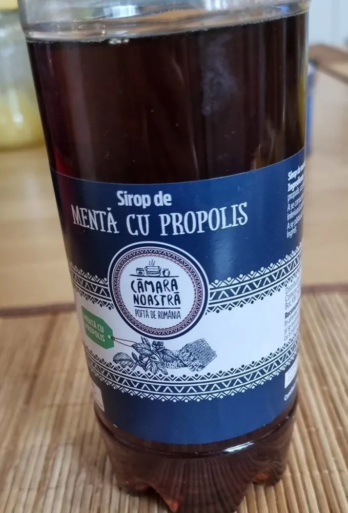 Sirop de mentă cu propolis
