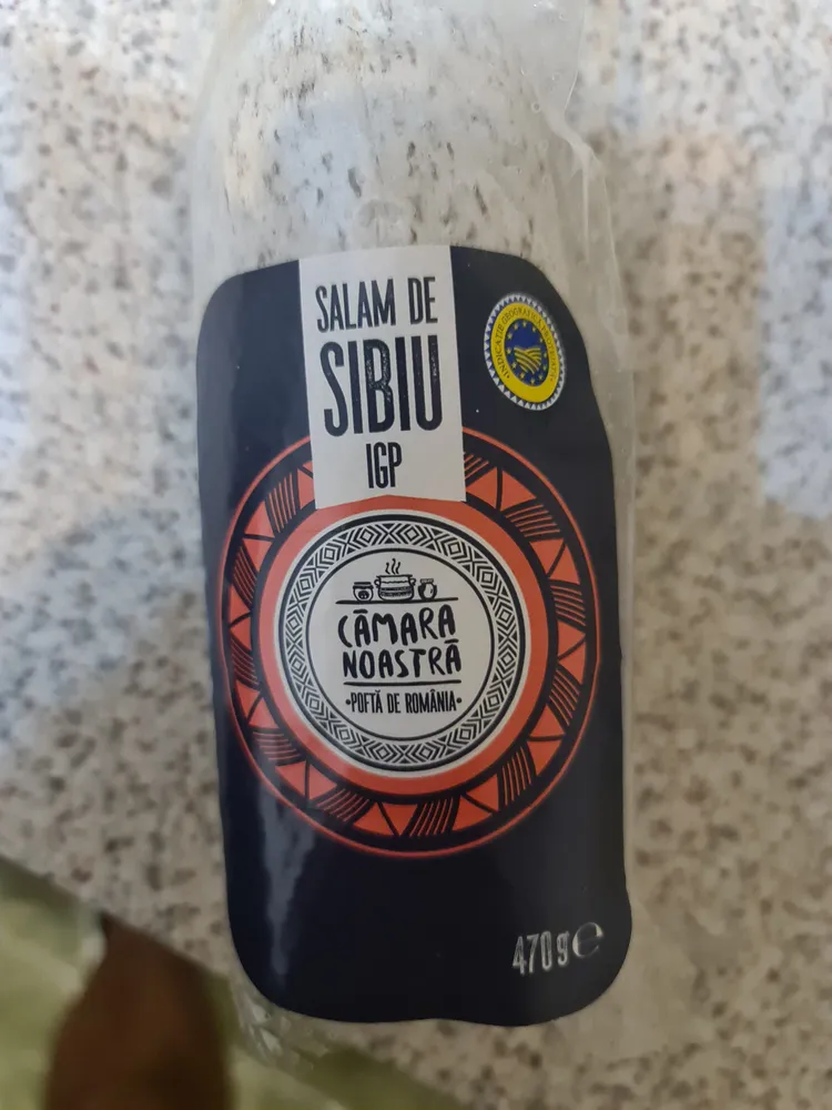 Salam de Sibiu IGP