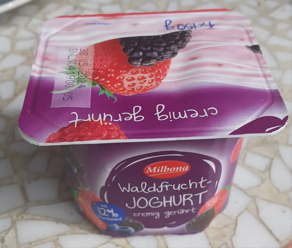 Wald frucht Joghurt