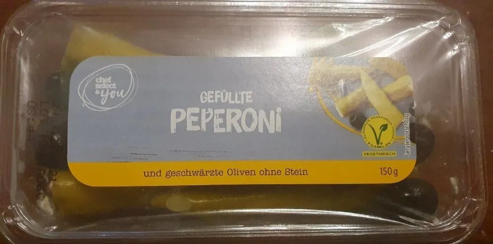 Gefüllte Peperoni