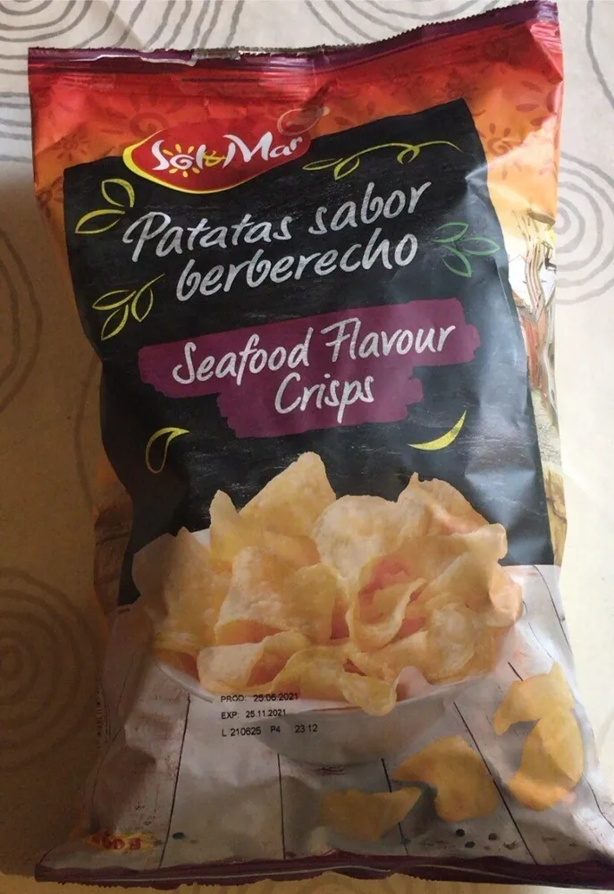 Patatas sabor berberecho