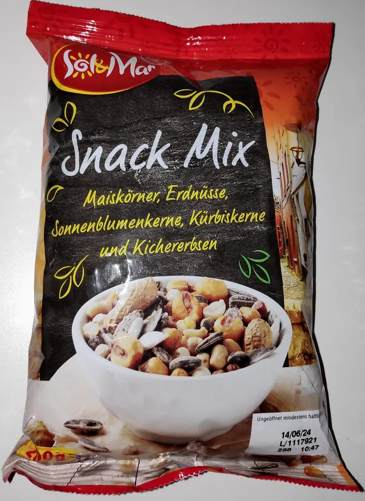 Snack Mix (Nuss-Kern-Mix geröstet & gesalzen)
