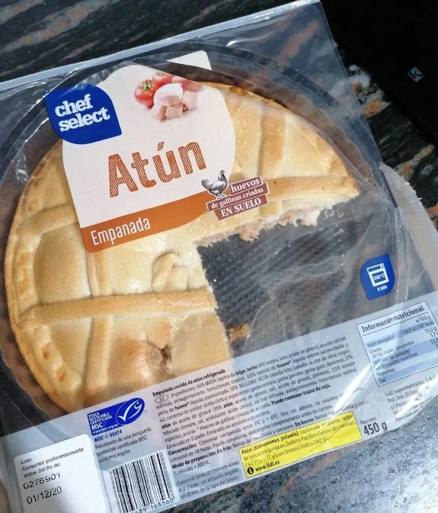 Empanada atún