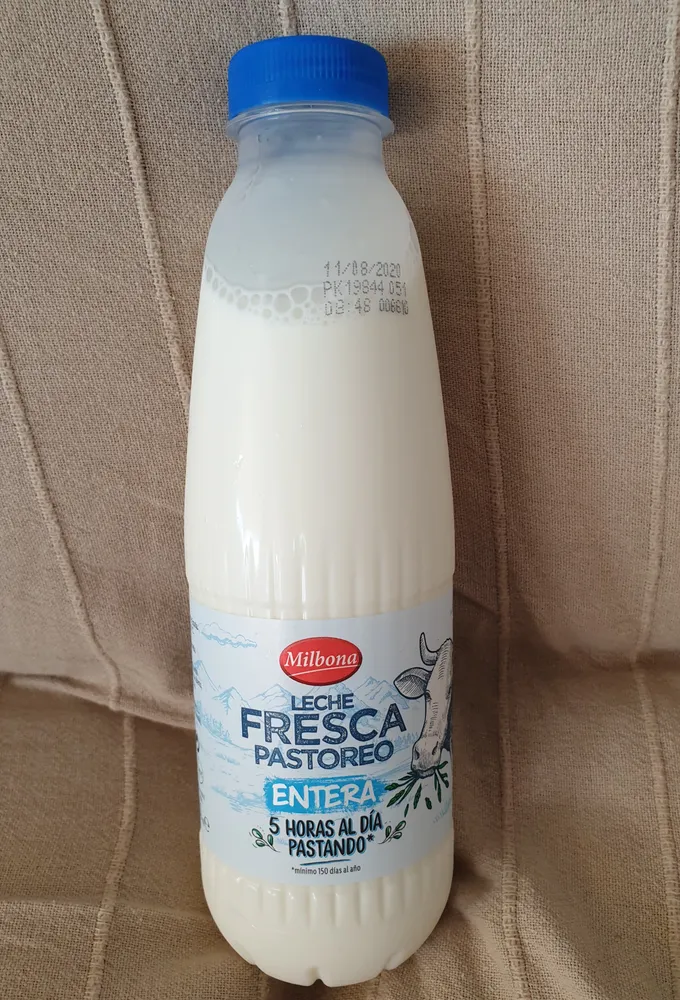 Leche fresca pastoreo entera