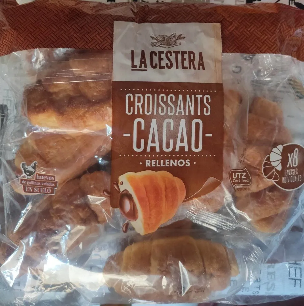 CROISSANTS CACAO RELLENOS