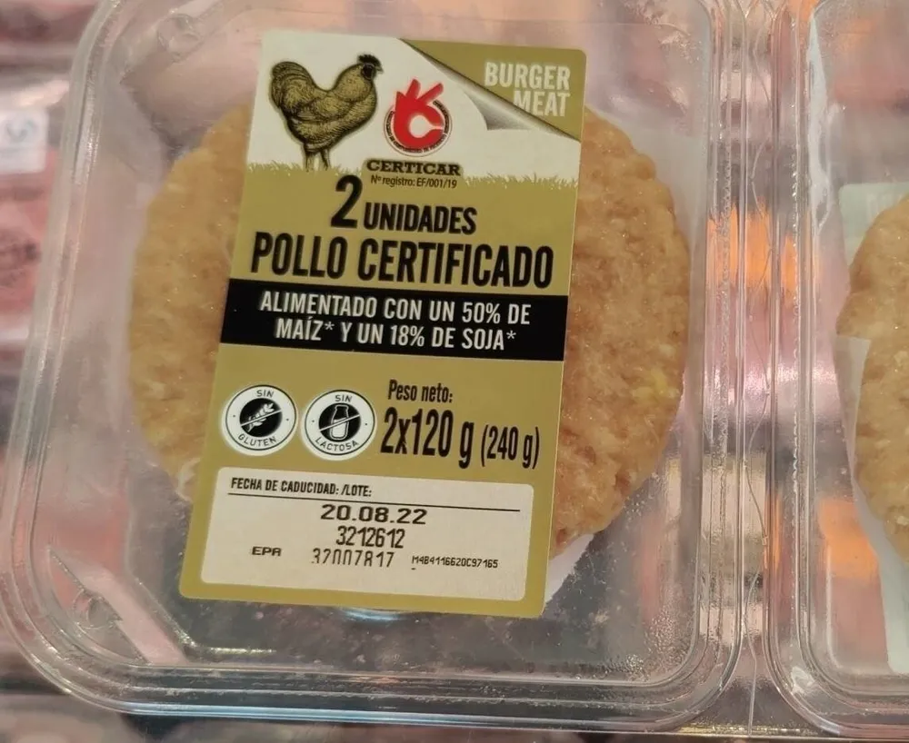 Burger Meat Pollo