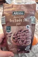 Almendra tostada sal piel