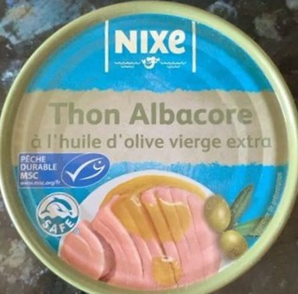 Thon Albacore à l'huile d'olive vierge extra