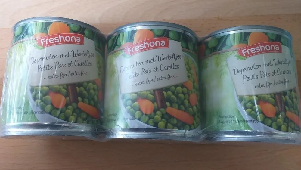 Mini petit pois carotte
