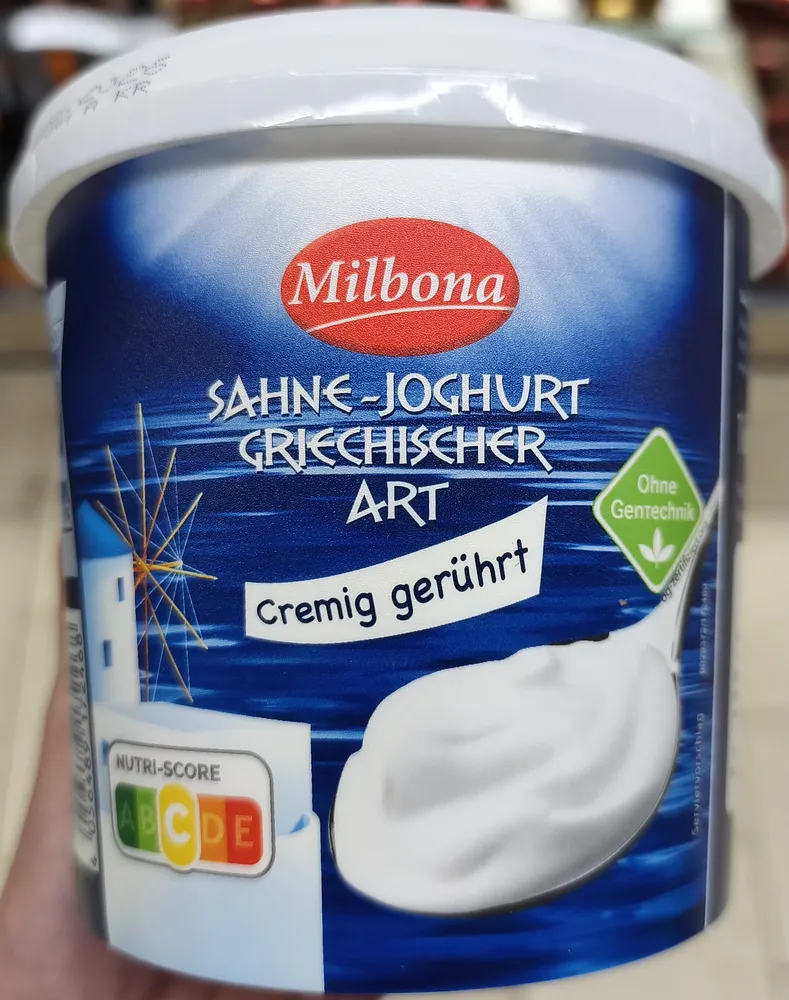 Sahne - Joghurt Griechische Art
