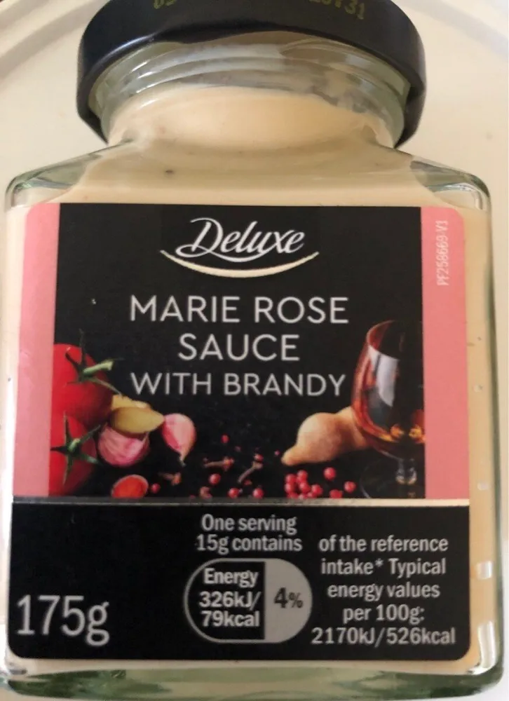 Marie Rose sauce with Brandy