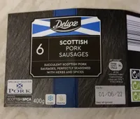 Scottish pork sausages
