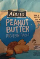 Alesto peanut butter protein balls