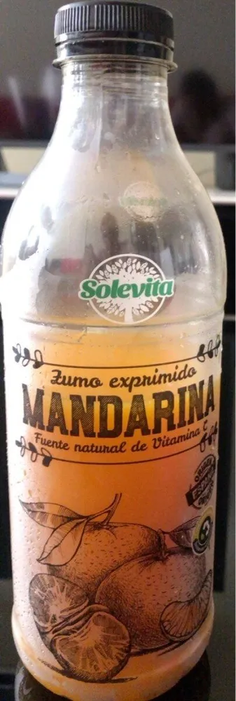 Zumo exprimido mandarina