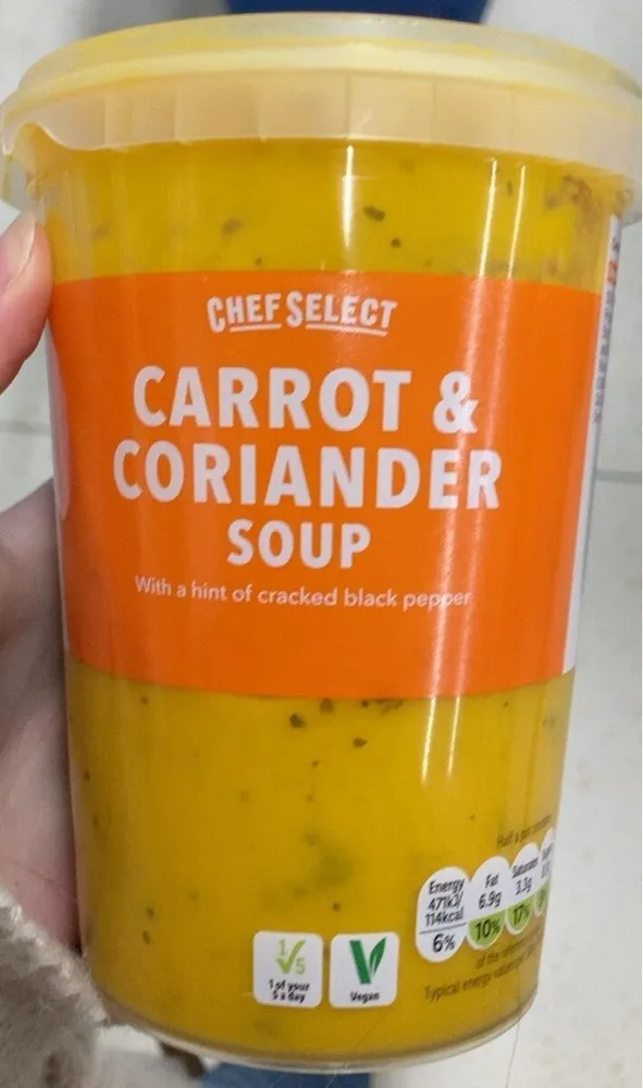 Carrot & Corriander Soup