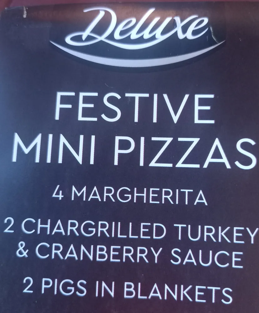 Deluxe Festive Mini Pizzas