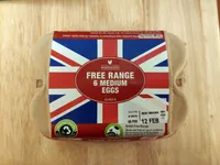 Free range medium eggs