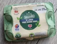 Organic Large Free Range Eggs