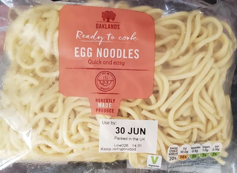 Egg noodles