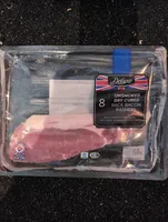 Unsmoked dry cured bacon rashers