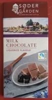 Milk Chocolate Liquorice Flavour