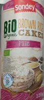Brown Rice Cakes 7 Seeds