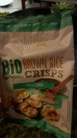 Brown rice crisps