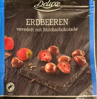 Erdbeeren mit Milchschokolade