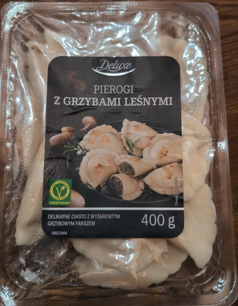 Pierogi z grzybami leśnymi