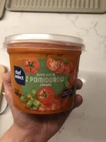 Zupa krem z pomidorów z bazylią